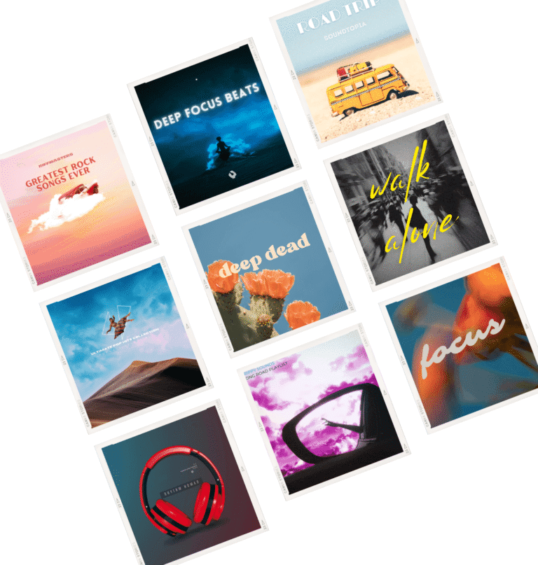 Infographic showing the breakdown of music genres on Groove Gainer, including mainstream, niche, cultural, and mood-based playlist matching for Spotify artists.